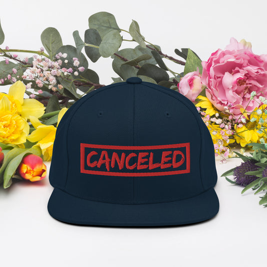 Canceled Snapback Hat