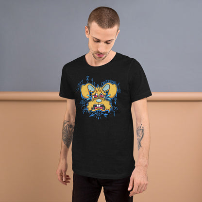 HeartBreak Bunny Short-Sleeve Unisex T-Shirt