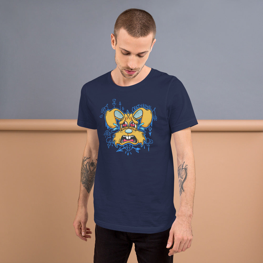 HeartBreak Bunny Short-Sleeve Unisex T-Shirt