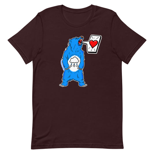 Grumpy Caring Bear Unisex t-shirt